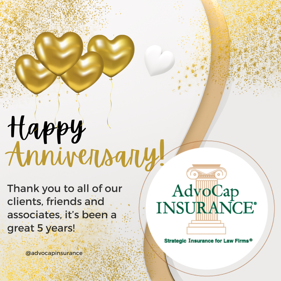 Happy Anniversary AdvoCap 