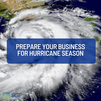 Preparing for Hurricane Season Preparing for Hurricane Season